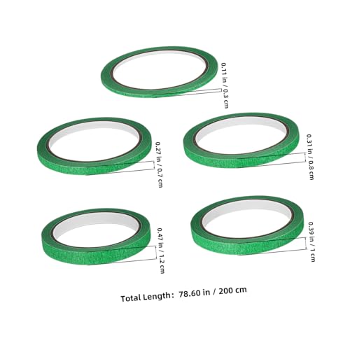 HEALSOPTHY 5 Rollen Masking Tape Buntes Dekoratives Klebeband DIY Bastelband Abdeckpapier Washi Tape für Scrapbook Malerarbeiten und Vielseitige Anwendungen HEALSOPTHY 5 Rollen Masking Tape Buntes Dekoratives Klebeband DIY Bastelband Abdeckpapier Washi Tape für Scrapbook Malerarbeiten und Vielseitige Anwendungen von HEALSOPTHY