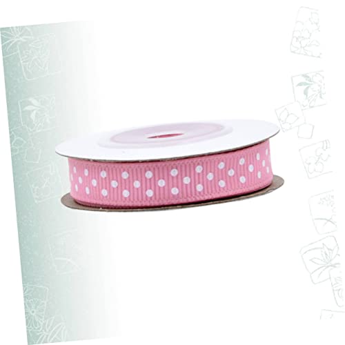 HEALSOPTHY 5 Rollen Yards Gepunktetes Ripsband für DIY Dekorationen für Hochzeiten und Bastelprojekte HEALSOPTHY 5 Rollen Yards Gepunktetes Ripsband für DIY Dekorationen für Hochzeiten und Bastelprojekte von HEALSOPTHY