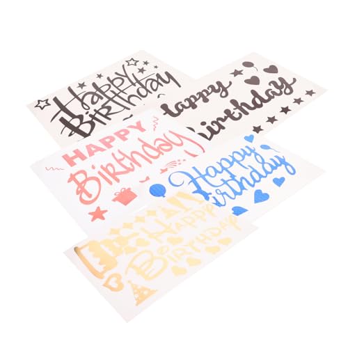 HEALSOPTHY 5 Stück Geburtstags Sticker Bunte Transparente Ballon Dekorationen Selbstklebende Partyaufkleber für Wand Fenster Luftballons Einfache Anwendung Festliche Party Deko HEALSOPTHY 5 Stück Geburtstags Sticker Bunte Transparente Ballon Dekorationen Selbstklebende Partyaufkleber für Wand Fenster Luftballons Einfache Anwendung Festliche Party Deko von HEALSOPTHY