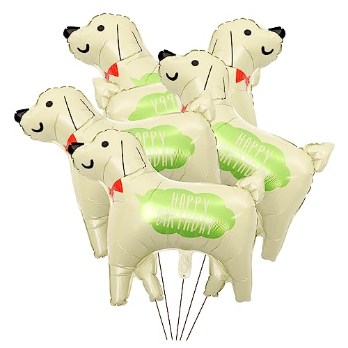 HEALSOPTHY 5 Stück Geburtstagsballon für Geburtstag Aluminium Rosa Karikatur Luftballons in Tierform Aufblasbare Folienballons dekorative Tierballons Kinderpartyballons HEALSOPTHY 5 Stück Geburtstagsballon für Geburtstag Aluminium Rosa Karikatur Luftballons in Tierform Aufblasbare Folienballons dekorative Tierballons Kinderpartyballons von HEALSOPTHY