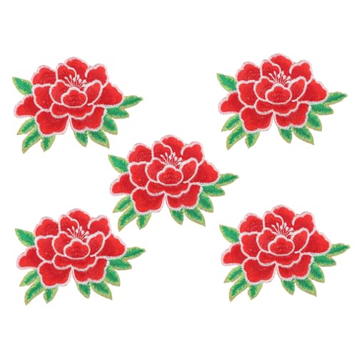 HEALSOPTHY 5 Stück Teiliges Bestickter Blumen Aufnäher zum Aufbügeln Robuste Stoffflicken für Kleidung und Jeansjacken Vielseitig zum Reparieren und Dekorieren von Taschen und Rucksäcken HEALSOPTHY 5 Stück Teiliges Bestickter Blumen Aufnäher zum Aufbügeln Robuste Stoffflicken für Kleidung und Jeansjacken Vielseitig zum Reparieren und Dekorieren von Taschen und Rucksäcken von HEALSOPTHY