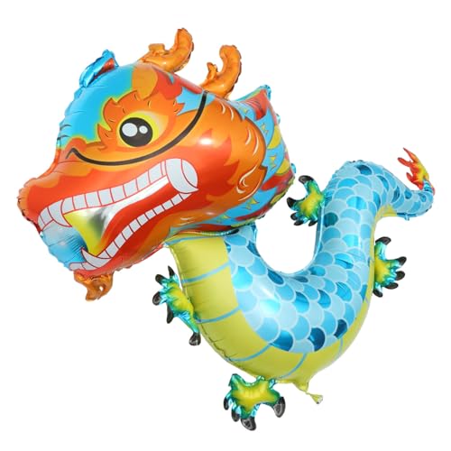 HEALSOPTHY 5 Stück Teiliges Chinesische Drachenballons aus Robustem Aluminiumfolie für Frühlingsfest und Neujahrsfeiern Lebensechte Drachendesigns Platzfest Einfach Aufzublasen Festliche HEALSOPTHY 5 Stück Teiliges Chinesische Drachenballons aus Robustem Aluminiumfolie für Frühlingsfest und Neujahrsfeiern Lebensechte Drachendesigns Platzfest Einfach Aufzublasen Festliche von HEALSOPTHY