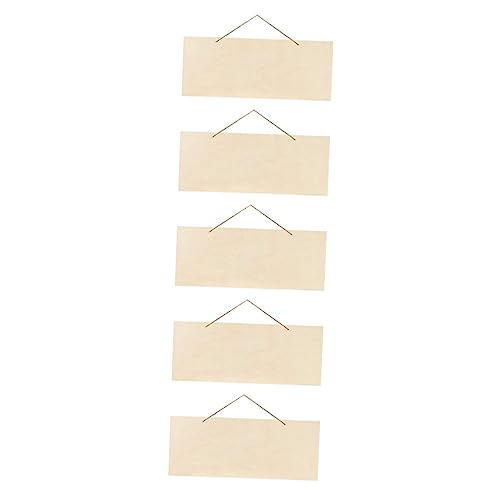 HEALSOPTHY 5 Stück Teiliges Holzschild aus Natürlichem Holz Blanko Glatt zum Bemalen und Basteln mit Langlebigen Holztafeln für DIY Dekoration und Kreative Handarbeiten HEALSOPTHY 5 Stück Teiliges Holzschild aus Natürlichem Holz Blanko Glatt zum Bemalen und Basteln mit Langlebigen Holztafeln für DIY Dekoration und Kreative Handarbeiten von HEALSOPTHY