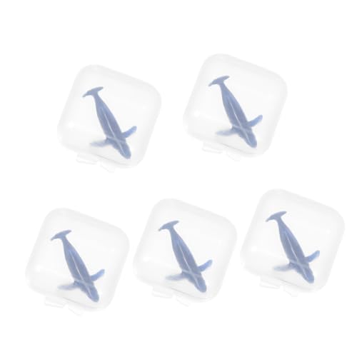 HEALSOPTHY 5 Stück Teiliges Silikon Füllmaterial für Epoxidharz DIY Mini Wal Modell Handgefertigter Meeres Mikro Landschaftsfüllstoff Stabile Leistung Einfach zu Verwenden und Kreativ HEALSOPTHY 5 Stück Teiliges Silikon Füllmaterial für Epoxidharz DIY Mini Wal Modell Handgefertigter Meeres Mikro Landschaftsfüllstoff Stabile Leistung Einfach zu Verwenden und Kreativ von HEALSOPTHY
