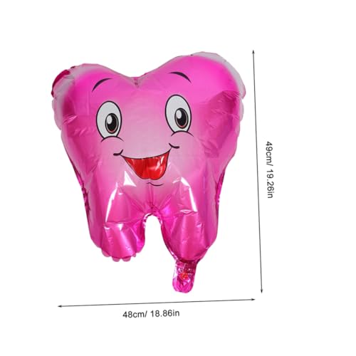 HEALSOPTHY 5 Stück Teiliges Zahnförmiges Shower Luftballon Große Cartoon Ballons Niedliche Babyparty Deko Einfache Handhabung für Party Dekoration und Kindergeburtstag HEALSOPTHY 5 Stück Teiliges Zahnförmiges Shower Luftballon Große Cartoon Ballons Niedliche Babyparty Deko Einfache Handhabung für Party Dekoration und Kindergeburtstag von HEALSOPTHY