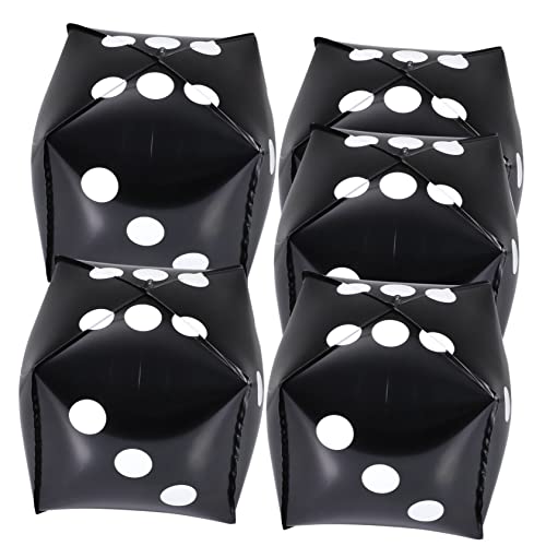 HEALSOPTHY 5 Stück Würfel Ballon mehrfarbig riesige Würfel Würfelfolienballons Würfel-Party-Dekorationen Würfelballondekorationen Party -Ballondekoration Aluminiumfolie Black HEALSOPTHY 5 Stück Würfel Ballon mehrfarbig riesige Würfel Würfelfolienballons Würfel-Party-Dekorationen Würfelballondekorationen Party -Ballondekoration Aluminiumfolie Black von HEALSOPTHY