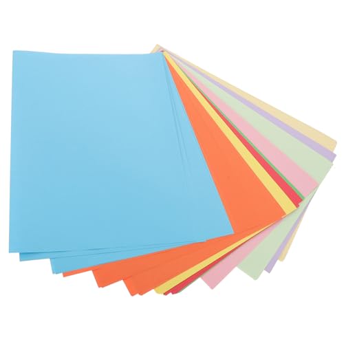HEALSOPTHY 50 Blatt Origami Papier Farben Faltpapier DIY Bastelpapier für Schule Fingerfertigkeit Handwerkspaß von HEALSOPTHY