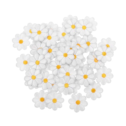 HEALSOPTHY 50 Stück Bestickte Blumen Stoffapplikationen Gestickte Blumenflicken zum Aufnähen Weiche DIY Textilpatches für Jeans Jacken und Kleidung Modische Reparatur Dekorationsaccessoires HEALSOPTHY 50 Stück Bestickte Blumen Stoffapplikationen Gestickte Blumenflicken zum Aufnähen Weiche DIY Textilpatches für Jeans Jacken und Kleidung Modische Reparatur Dekorationsaccessoires von HEALSOPTHY