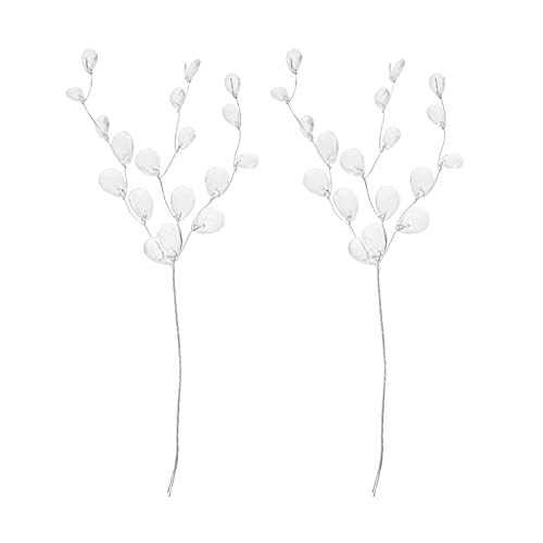 HEALSOPTHY 50 Stück Diy Hochzeitsdekor Weißes Material für Blumenkränze Flexible Bastelaccessoires für Romantische Feiern und Besondere Anlässe für Hochzeitsdekoration von HEALSOPTHY