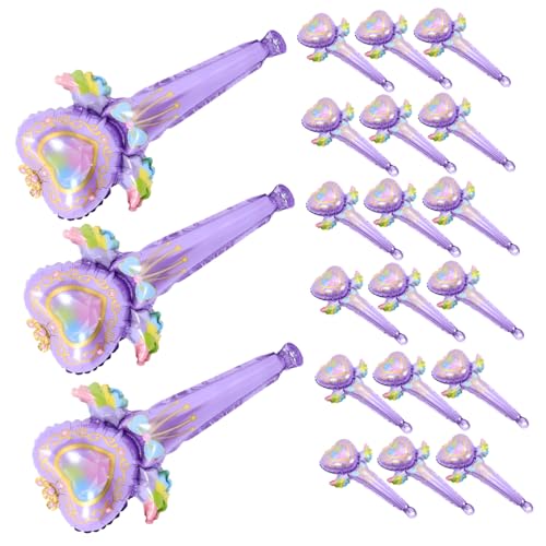 HEALSOPTHY 50 Stück Folienballons Fairy Wand Stabile Aluminiumfolie Lebendige Farben Partydeko für Geburtstag Hochzeit und Fest Luftdichte Reißfeste Ballons für Festliche Atmosphäre HEALSOPTHY 50 Stück Folienballons Fairy Wand Stabile Aluminiumfolie Lebendige Farben Partydeko für Geburtstag Hochzeit und Fest Luftdichte Reißfeste Ballons für Festliche Atmosphäre von HEALSOPTHY