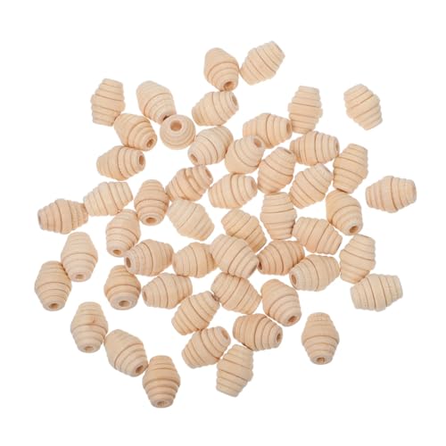 HEALSOPTHY 50 Stück Gewinde Holzperlen Oval Form Robust Dauerhaft DIY Schmuck Basteln Spacer Perlen für Armbänder Halsketten Kinderhandwerk Naturholz HEALSOPTHY 50 Stück Gewinde Holzperlen Oval Form Robust Dauerhaft DIY Schmuck Basteln Spacer Perlen für Armbänder Halsketten Kinderhandwerk Naturholz von HEALSOPTHY