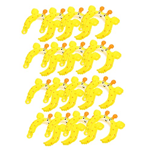 HEALSOPTHY 50 Stück Giraffenballon Party Luftballons für Zoo-Tier-Ohr-Stirnbänder stirnbänder Tiere Ballondekoration Tierballons Tierballon-Stirnband Aluminiumfolie Gelb von HEALSOPTHY