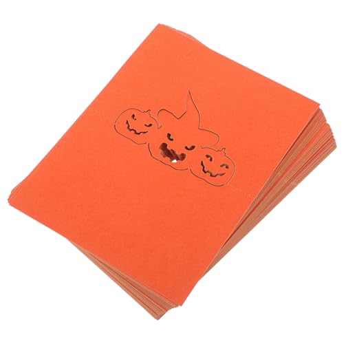 HEALSOPTHY 50 Stück Halloween Sitzkarten mit Kürbisdesign aus Stabilem Papier für Tischdekoration für Halloween Partys Erntedankfeste und Herbstveranstaltungen HEALSOPTHY 50 Stück Halloween Sitzkarten mit Kürbisdesign aus Stabilem Papier für Tischdekoration für Halloween Partys Erntedankfeste und Herbstveranstaltungen von HEALSOPTHY