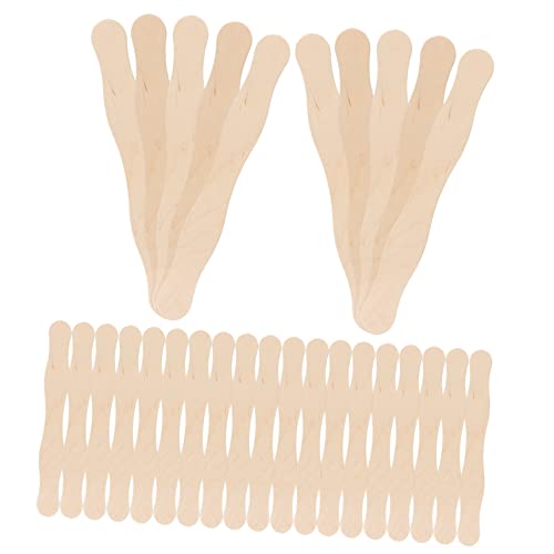 HEALSOPTHY 50 Stück Holzstäbchen für Diy Bastelarbeiten Lebensmittelechte Sticks für Kreative Projekte Ihre Eiskreationen zu Gestalten HEALSOPTHY 50 Stück Holzstäbchen für Diy Bastelarbeiten Lebensmittelechte Sticks für Kreative Projekte Ihre Eiskreationen zu Gestalten von HEALSOPTHY