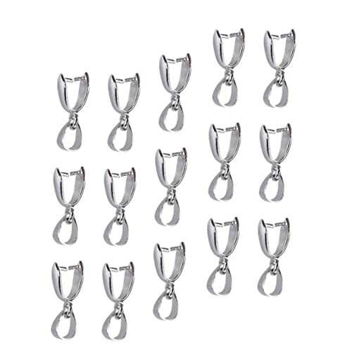 HEALSOPTHY 50 Stück Metall Pinch Clip Anhängerverbinder Weißgold Schmuckzubehör für Perlen Halsketten DIY Basteln Langlebig und Fein Verarbeitet HEALSOPTHY 50 Stück Metall Pinch Clip Anhängerverbinder Weißgold Schmuckzubehör für Perlen Halsketten DIY Basteln Langlebig und Fein Verarbeitet von HEALSOPTHY