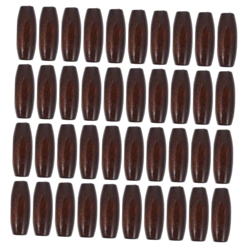 HEALSOPTHY 50 Stück Natürliche Ovale Holzperlen Für DIY Makramee Und Schmuckherstellung, Unvollendete, Rustikale Holz-abstandsperlen Für Bauernhaus-, Weihnachtsschmuck HEALSOPTHY 50 Stück Natürliche Ovale Holzperlen Für DIY Makramee Und Schmuckherstellung, Unvollendete, Rustikale Holz-abstandsperlen Für Bauernhaus-, Weihnachtsschmuck von HEALSOPTHY