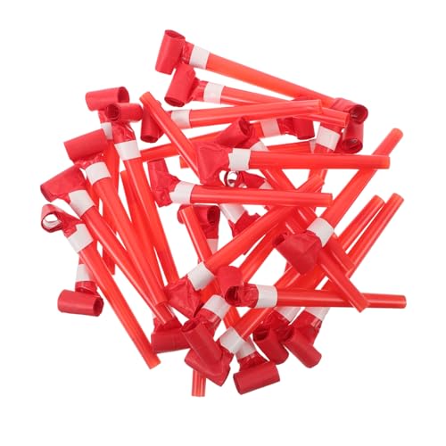 HEALSOPTHY 50 Stück Party Blowouts Rot Kindergeburtstag Tröten mit Pfeifen Kreative Spielzeuge für Vielseitige Blasinstrumente für Geburtstag Hochzeit und Festlichkeiten HEALSOPTHY 50 Stück Party Blowouts Rot Kindergeburtstag Tröten mit Pfeifen Kreative Spielzeuge für Vielseitige Blasinstrumente für Geburtstag Hochzeit und Festlichkeiten von HEALSOPTHY