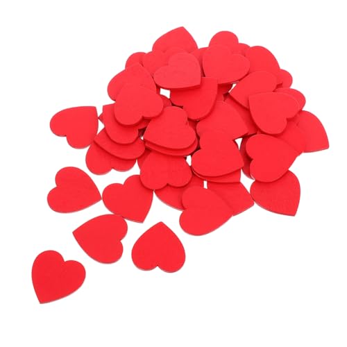 HEALSOPTHY 50 Stück Rote Holzherzen zum Basteln Glatte Oberfläche Dicke Holzscheiben für DIY Hochzeitstischdeko Leichte Holzornamente für Handarbeiten und Partydekoration HEALSOPTHY 50 Stück Rote Holzherzen zum Basteln Glatte Oberfläche Dicke Holzscheiben für DIY Hochzeitstischdeko Leichte Holzornamente für Handarbeiten und Partydekoration von HEALSOPTHY