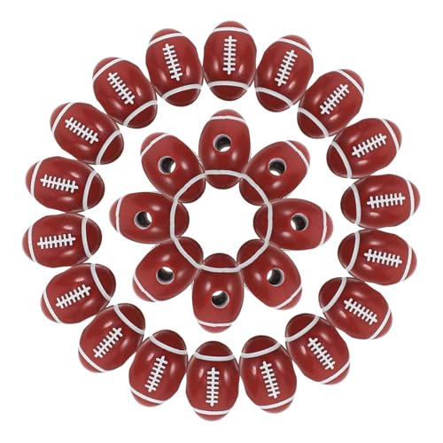 HEALSOPTHY 50 Stück Rugby Perlen Fußball Perlen Rugby Fußballteam Perlen Fußball Perlen Sport Perlen Sport Armband Bastelset Sportball Perlen Kits Sport Perlen Anhänger Braunes Acryl HEALSOPTHY 50 Stück Rugby Perlen Fußball Perlen Rugby Fußballteam Perlen Fußball Perlen Sport Perlen Sport Armband Bastelset Sportball Perlen Kits Sport Perlen Anhänger Braunes Acryl von HEALSOPTHY