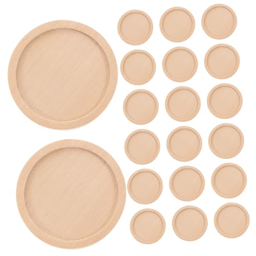 HEALSOPTHY 50 Stück Runde Holzschalen Außendurchmesser Innendurchmesser Khaki Schmuckanhänger Basis DIY Broschennadeln Basteln Zubehör für Handgemachte Schmuckstücke HEALSOPTHY 50 Stück Runde Holzschalen Außendurchmesser Innendurchmesser Khaki Schmuckanhänger Basis DIY Broschennadeln Basteln Zubehör für Handgemachte Schmuckstücke von HEALSOPTHY