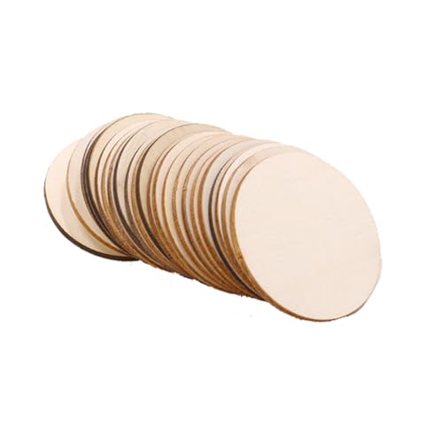 HEALSOPTHY 50 Stück Runde Holzscheiben Natürliche Holzscheiben zum Basteln DIY holzdekorationen für Wand Tisch Fenster für Weihnachten Hochzeit Valentinstag Langlebige Holzakzente HEALSOPTHY 50 Stück Runde Holzscheiben Natürliche Holzscheiben zum Basteln DIY holzdekorationen für Wand Tisch Fenster für Weihnachten Hochzeit Valentinstag Langlebige Holzakzente von HEALSOPTHY