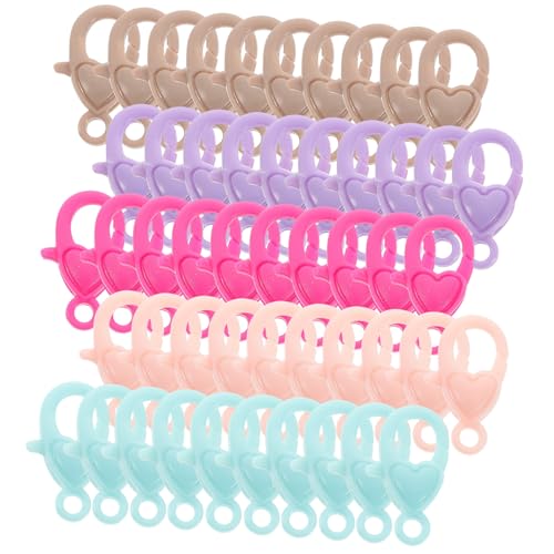 HEALSOPTHY 50 Stück Teiliges Bunte Herz Lobster Verschlüsse aus Langlebigem Material für Schmuckherstellung DIY Armbänder Schlüsselanhänger und Freundschaftsbänder Rostfrei und Einfach zu HEALSOPTHY 50 Stück Teiliges Bunte Herz Lobster Verschlüsse aus Langlebigem Material für Schmuckherstellung DIY Armbänder Schlüsselanhänger und Freundschaftsbänder Rostfrei und Einfach zu von HEALSOPTHY