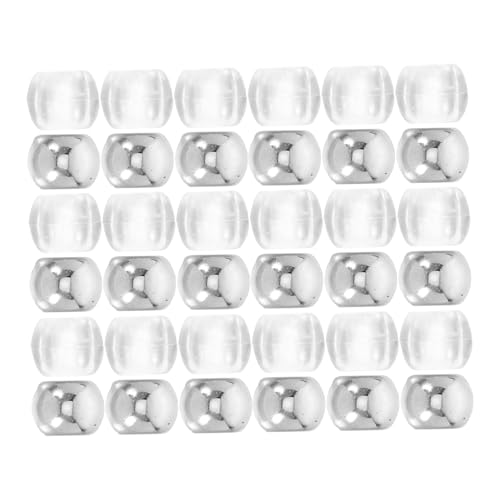 HEALSOPTHY 50 Stück Teiliges Perlen Set Transparent und Silberfarben Große Lochperlen für Diy Schmuckherstellung Haarzöpfe Armbänder Halsketten Vielseitig Verwendbar Langlebig und Modisch HEALSOPTHY 50 Stück Teiliges Perlen Set Transparent und Silberfarben Große Lochperlen für Diy Schmuckherstellung Haarzöpfe Armbänder Halsketten Vielseitig Verwendbar Langlebig und Modisch von HEALSOPTHY