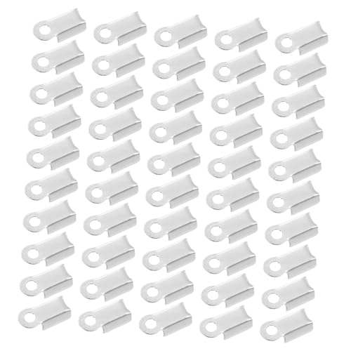 HEALSOPTHY 500 Stück Schmuck Crimps für Lederbänder für Armbänder und DIY Schmuckherstellung HEALSOPTHY 500 Stück Schmuck Crimps für Lederbänder für Armbänder und DIY Schmuckherstellung von HEALSOPTHY