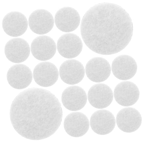 HEALSOPTHY 500 Stück Selbstklebende Filzaufkleber Weiße Filzkreise Langlebige DIY Kleidung Dekoration Modische Gepunktete Textilaufnäher für Kreative Bastelprojekte und Festivalbekleidung HEALSOPTHY 500 Stück Selbstklebende Filzaufkleber Weiße Filzkreise Langlebige DIY Kleidung Dekoration Modische Gepunktete Textilaufnäher für Kreative Bastelprojekte und Festivalbekleidung von HEALSOPTHY