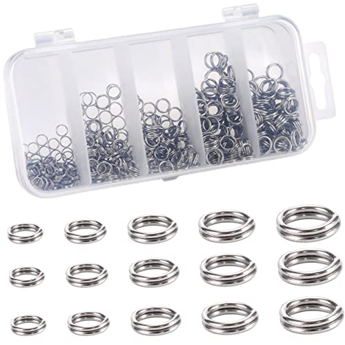 HEALSOPTHY 500Stücke Metall Split Sprungringe Rostfreies Verbindungselement für Schmuckherstellung Ringe für Armbänder Schlüsselringe und Bastelprojekte Langlebig und Vielseitig HEALSOPTHY 500Stücke Metall Split Sprungringe Rostfreies Verbindungselement für Schmuckherstellung Ringe für Armbänder Schlüsselringe und Bastelprojekte Langlebig und Vielseitig von HEALSOPTHY