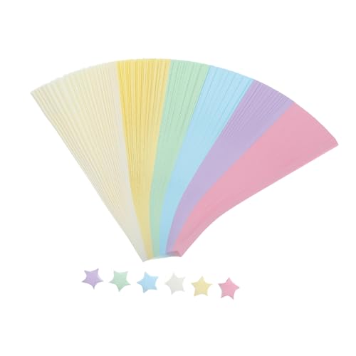 HEALSOPTHY 540 Stück Origami Stern Papierstreifen Farbverlauf Farben Makronen Prägung Buntes Faltpapier für DIY Basteln Geschenkdekoration Handgemachte Karten Entspannung Kreative Projekte HEALSOPTHY 540 Stück Origami Stern Papierstreifen Farbverlauf Farben Makronen Prägung Buntes Faltpapier für DIY Basteln Geschenkdekoration Handgemachte Karten Entspannung Kreative Projekte von HEALSOPTHY