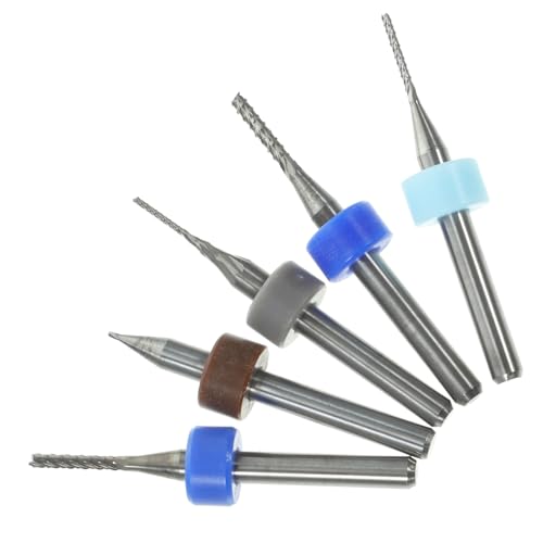 HEALSOPTHY 5Stücke Teiliges Hartmetall Fräser für Kunststoffe Cnc Router Bits mit Präziser Gravur für Leiterplatten Langlebig Einfach zu Bedienen Tragbar HEALSOPTHY 5Stücke Teiliges Hartmetall Fräser für Kunststoffe Cnc Router Bits mit Präziser Gravur für Leiterplatten Langlebig Einfach zu Bedienen Tragbar von HEALSOPTHY
