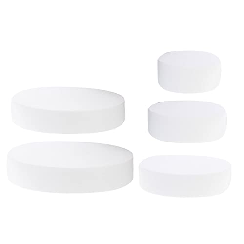 HEALSOPTHY 5Stücke Teiliges Kuchen Dummy Modell Wiederverwendbare Tortenschablonen für DIY Kuchen Dekoration für Backübungen HEALSOPTHY 5Stücke Teiliges Kuchen Dummy Modell Wiederverwendbare Tortenschablonen für DIY Kuchen Dekoration für Backübungen von HEALSOPTHY
