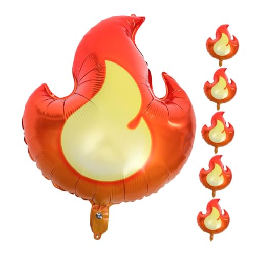 HEALSOPTHY 6 Stück Feuerwehr Party Flammenballons aus Aluminiumfolie Bunte Deko für Geburtstagsfeiern Fotos Hochzeiten und Mehr Vielseitige Flammenballons für Jungengeburtstag HEALSOPTHY 6 Stück Feuerwehr Party Flammenballons aus Aluminiumfolie Bunte Deko für Geburtstagsfeiern Fotos Hochzeiten und Mehr Vielseitige Flammenballons für Jungengeburtstag von HEALSOPTHY