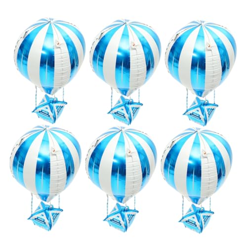 HEALSOPTHY 6stücke Aluminium Folien Heißluftballon Dekorationen Für Kindergeburtstagsfeiern Shower Robuste Und Realistische Luftballons Für Vielseitige Feierlichkeiten HEALSOPTHY 6stücke Aluminium Folien Heißluftballon Dekorationen Für Kindergeburtstagsfeiern Shower Robuste Und Realistische Luftballons Für Vielseitige Feierlichkeiten von HEALSOPTHY