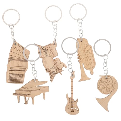 HEALSOPTHY 6 Stück Musikinstrument Schlüsselanhänger Rucksack Anhänger Musikparty Schlüsselring Mini Gitarren Anhänger Kinderparty Souvenirs Geldbörsen Schlüsselanhänger HEALSOPTHY 6 Stück Musikinstrument Schlüsselanhänger Rucksack Anhänger Musikparty Schlüsselring Mini Gitarren Anhänger Kinderparty Souvenirs Geldbörsen Schlüsselanhänger von HEALSOPTHY