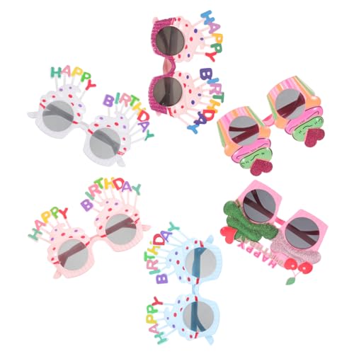 HEALSOPTHY 6 Stück Partybrille leuchtbrillen faschingsbrille Strandparty-Brillen party supplies Plastikbrillen funny present lustig Kind Gläser geformt Neuheit Geburtstagsbrille Partyzubehör Stk HEALSOPTHY 6 Stück Partybrille leuchtbrillen faschingsbrille Strandparty-Brillen party supplies Plastikbrillen funny present lustig Kind Gläser geformt Neuheit Geburtstagsbrille Partyzubehör Stk von HEALSOPTHY