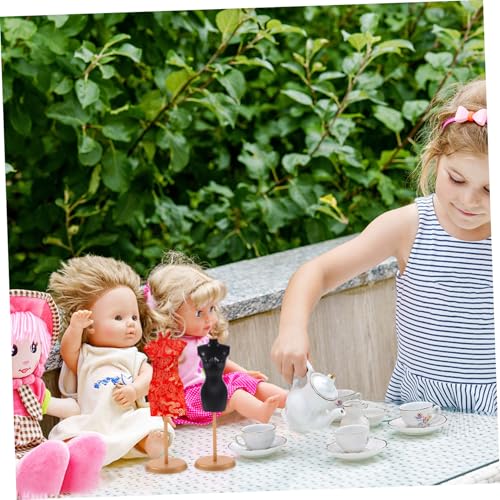 HEALSOPTHY 6 Stück Teiliges DIY Puppenkleider Mannequin Modell Kunststoff Puppenständer mit Glatter Oberfläche Sicher für Puppenhaus Dekoration und Kleiderdisplay HEALSOPTHY 6 Stück Teiliges DIY Puppenkleider Mannequin Modell Kunststoff Puppenständer mit Glatter Oberfläche Sicher für Puppenhaus Dekoration und Kleiderdisplay von HEALSOPTHY