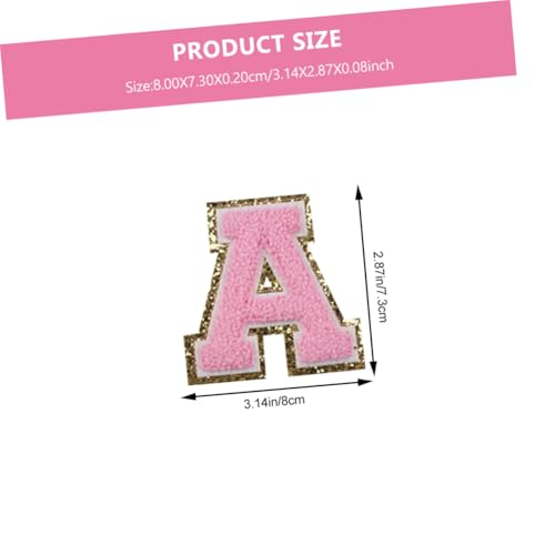 HEALSOPTHY 6 Stück Teiliges Gestickter Buchstaben aufnäher zum Aufbügeln Beständige Textil applikationen für Kleidung Rucksäcke Schuhe Praktische Reparatur Dekorationspatches HEALSOPTHY 6 Stück Teiliges Gestickter Buchstaben aufnäher zum Aufbügeln Beständige Textil applikationen für Kleidung Rucksäcke Schuhe Praktische Reparatur Dekorationspatches von HEALSOPTHY