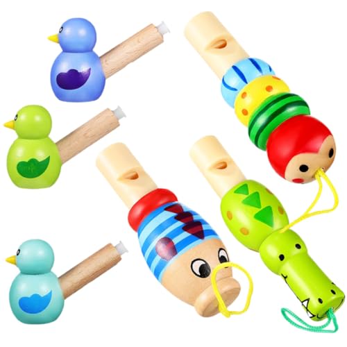 HEALSOPTHY 6 Stück Teiliges Holzpfeifen mit Bunten Tiermotiven Kindgerechte Musikinstrumente aus Langlebigem Holz und PVC Leichte Partyspielzeuge für Kindergeburtstag und Musikalische HEALSOPTHY 6 Stück Teiliges Holzpfeifen mit Bunten Tiermotiven Kindgerechte Musikinstrumente aus Langlebigem Holz und PVC Leichte Partyspielzeuge für Kindergeburtstag und Musikalische von HEALSOPTHY