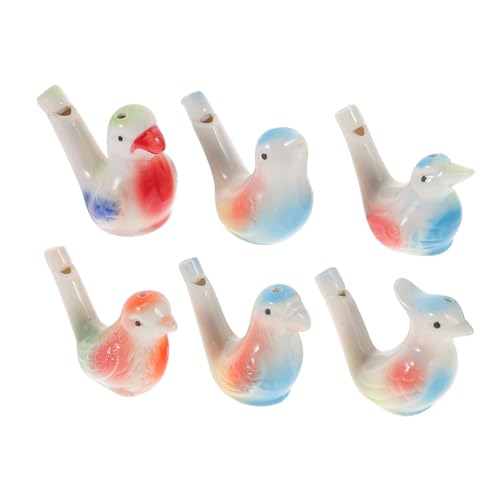HEALSOPTHY 6 Stück Teiliges Keramik Wasservogel Pfeifen Vogelpfeifen für Erwachsene Niedliches Design Langlebig Vielseitig Deko Leicht Tragbar HEALSOPTHY 6 Stück Teiliges Keramik Wasservogel Pfeifen Vogelpfeifen für Erwachsene Niedliches Design Langlebig Vielseitig Deko Leicht Tragbar von HEALSOPTHY