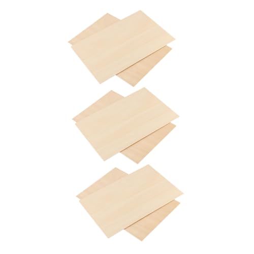 HEALSOPTHY 6 Stück Teiliges Rechteckige Unbehandelte Holzplättchen Natürliche Holzscheiben für DIY Dekoration Malerei Hochzeit Geschenklabels Holzhandwerk HEALSOPTHY 6 Stück Teiliges Rechteckige Unbehandelte Holzplättchen Natürliche Holzscheiben für DIY Dekoration Malerei Hochzeit Geschenklabels Holzhandwerk von HEALSOPTHY