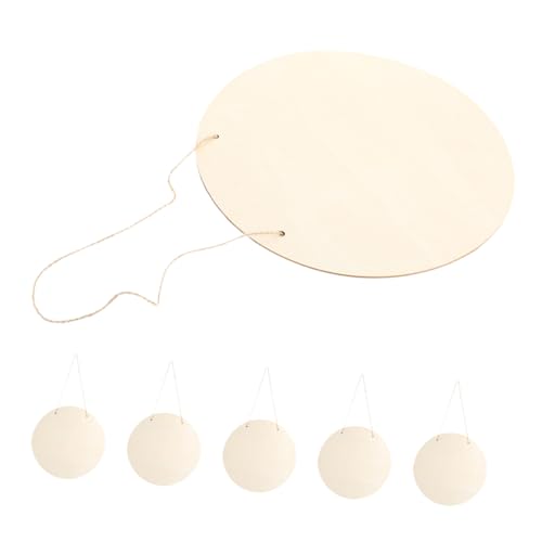 HEALSOPTHY 6 Stück Teiliges Runde Holzschilder mit Blanko Holzplatten zum Basteln Glatte Oberfläche für DIY Malerei Türschilder Dekorative Holzplaketten für Zuhause Büro Geschäft HEALSOPTHY 6 Stück Teiliges Runde Holzschilder mit Blanko Holzplatten zum Basteln Glatte Oberfläche für DIY Malerei Türschilder Dekorative Holzplaketten für Zuhause Büro Geschäft von HEALSOPTHY