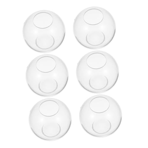 HEALSOPTHY 6 Stück Teiliges Silikon Kugelform Antihaft Kristallharz Gießform DIY Ball Harzform für Schmuckherstellung Leicht Kompakt Einfach zu Entformen Geeignet für Anfänger und Profis von HEALSOPTHY