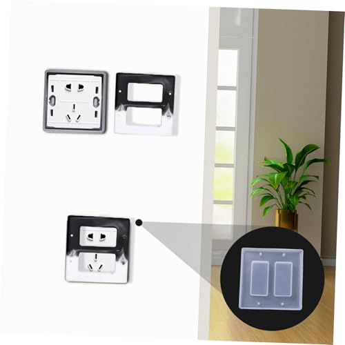 HEALSOPTHY 6 Stück Teiliges Silikon formset für DIY Epoxidharz Gießen Langlebige Kristall resin mold für Steckerschalterabdeckung Einfach zu Reinigen für Bastelprojekte und Heimdekoration HEALSOPTHY 6 Stück Teiliges Silikon formset für DIY Epoxidharz Gießen Langlebige Kristall resin mold für Steckerschalterabdeckung Einfach zu Reinigen für Bastelprojekte und Heimdekoration von HEALSOPTHY