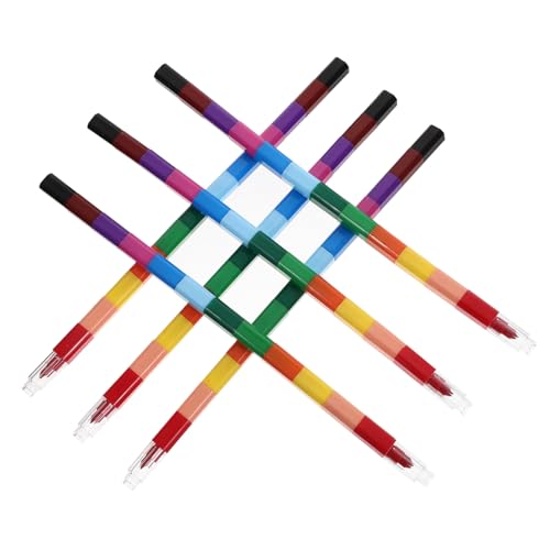 HEALSOPTHY 6 Stück Teiliges Stapelbares Wachsmalkreide mit Farben Kompakt und Handlich Kindgerechte für Kreative Malstunden Leicht zu Reinigen Fördert Fantasie und Unabhängigkeit von Kindern HEALSOPTHY 6 Stück Teiliges Stapelbares Wachsmalkreide mit Farben Kompakt und Handlich Kindgerechte für Kreative Malstunden Leicht zu Reinigen Fördert Fantasie und Unabhängigkeit von Kindern von HEALSOPTHY
