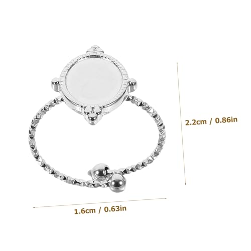 HEALSOPTHY 6 Stück Verstellbare Edelstahl Ringrohlinge Oval Offene Ringbasis für Schmuckherstellung DIY Finger Ringzubehör Robust Langlebig HEALSOPTHY 6 Stück Verstellbare Edelstahl Ringrohlinge Oval Offene Ringbasis für Schmuckherstellung DIY Finger Ringzubehör Robust Langlebig von HEALSOPTHY