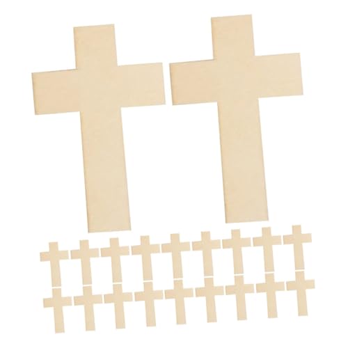 HEALSOPTHY 60 Stück Holzkreuz zum Bemalen Glatte Unbehandelte Holzscheiben für DIY Bastelprojekte Vielseitige Holzanhänger für Kreative Kunst Weihnachtsdeko und Dekoration Leicht und Tragbar HEALSOPTHY 60 Stück Holzkreuz zum Bemalen Glatte Unbehandelte Holzscheiben für DIY Bastelprojekte Vielseitige Holzanhänger für Kreative Kunst Weihnachtsdeko und Dekoration Leicht und Tragbar von HEALSOPTHY