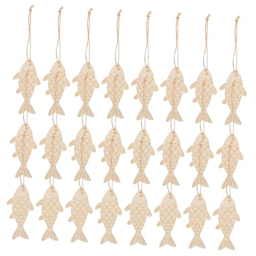 HEALSOPTHY 60 Stück Teiliges Unvollendeter Fisch Holzanhänger aus Robustem Holz Bemalbare Holzscheiben für Diy Bastelprojekte Nautische Küstendekoration für Wandbehang und Partydeko HEALSOPTHY 60 Stück Teiliges Unvollendeter Fisch Holzanhänger aus Robustem Holz Bemalbare Holzscheiben für Diy Bastelprojekte Nautische Küstendekoration für Wandbehang und Partydeko von HEALSOPTHY