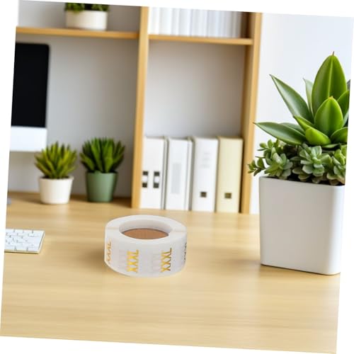 HEALSOPTHY 6Rollen Kleidung Größenetiketten S Rund Transparente Basis Klebeetiketten für Bekleidungsorganisation Großhandel Lagerverwaltung HEALSOPTHY 6Rollen Kleidung Größenetiketten S Rund Transparente Basis Klebeetiketten für Bekleidungsorganisation Großhandel Lagerverwaltung von HEALSOPTHY